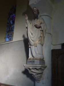 Statue de Saint Martin, évèque de Tours