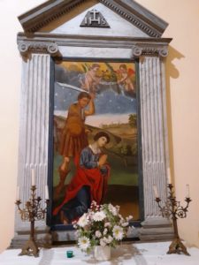 Tableau réprésentant le martyre de Saint Symphorien