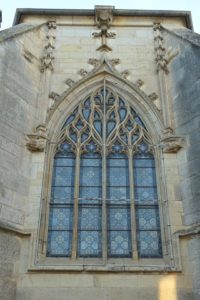 Fenêtre de style gothique flamboyant