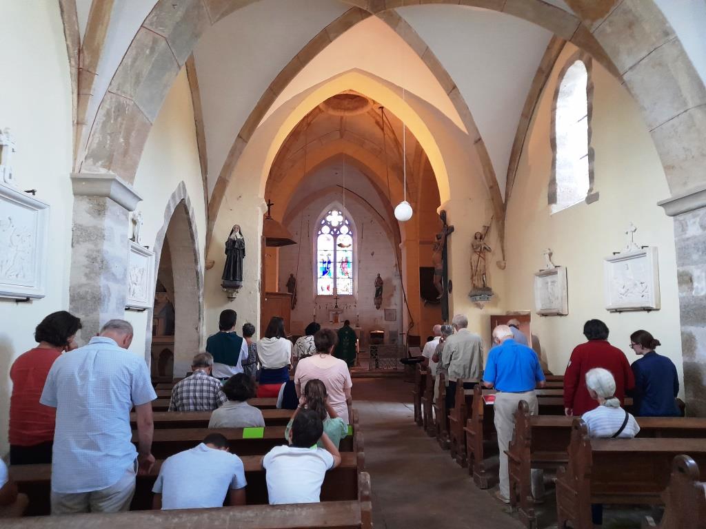 Messe d'été à Marigny l'Eglise